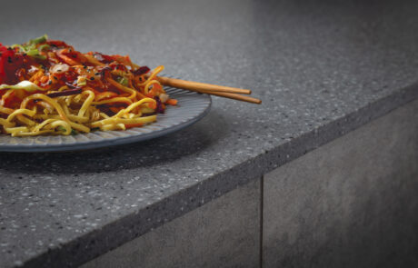 metis® Dark Grey with Chinese food