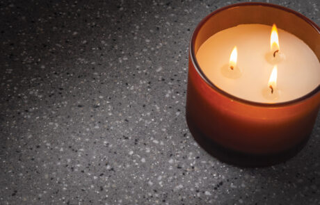 metis® Dark Grey with candle